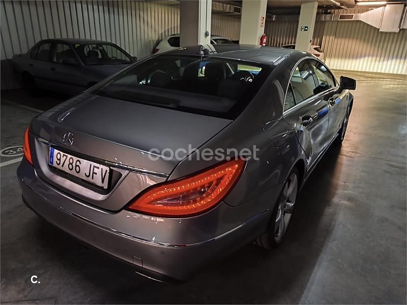 Usado Mercedes CLS350 265 CV (194 kW) 2012 Gris / plata Berlina