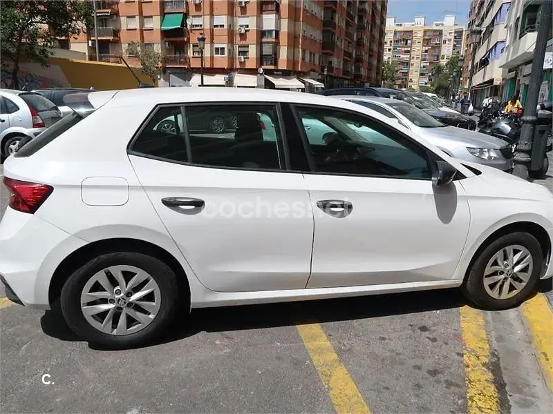 Brugt Skoda Fabia 95 HK (69 kW) 2024 Hvid Hatchback