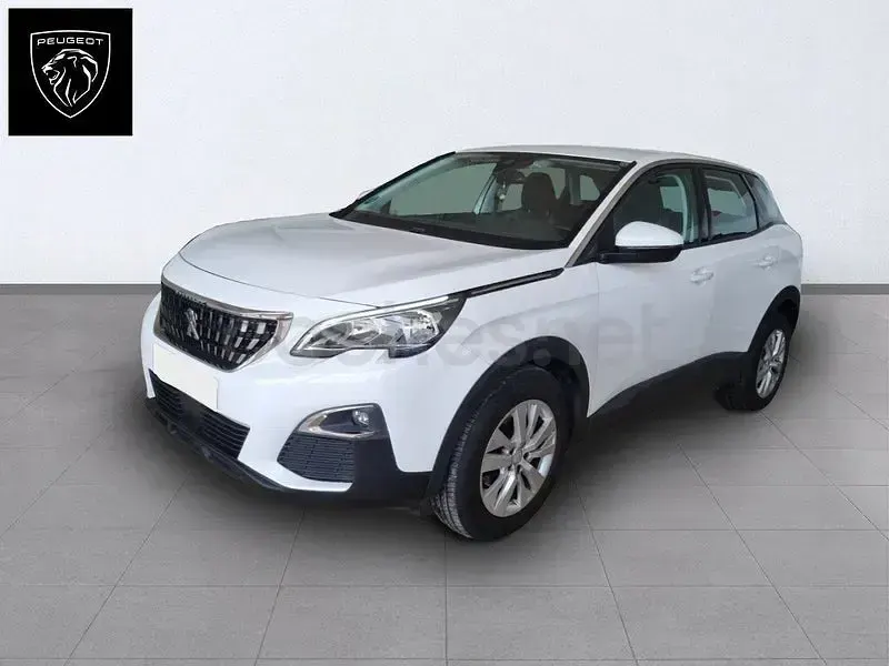 Usado Peugeot 3008 Active 130 CV (95 kW) 2016 Blanco SUV