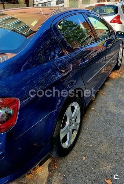 Usado Peugeot 407 136 CV (100 kW) 2007 Azul Berlina