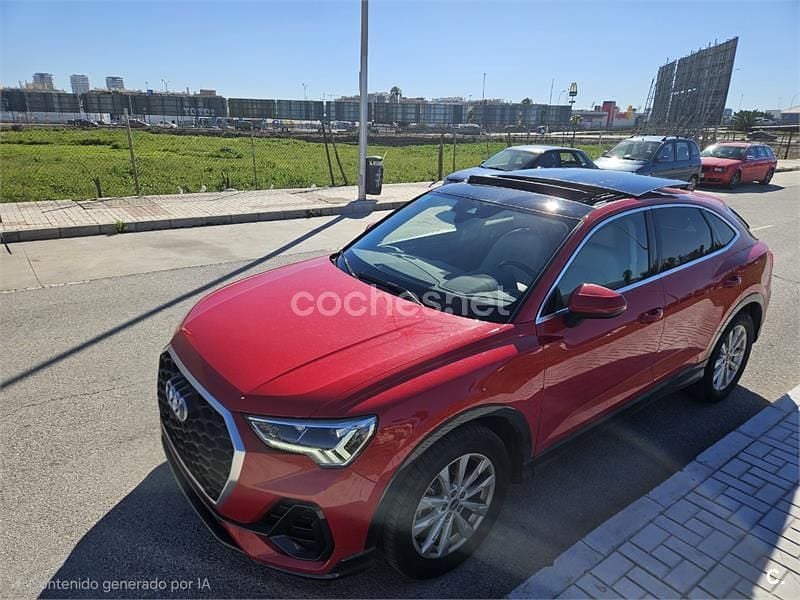 Usado Audi Q3 Sportback 190 CV (139 kW) 2021 Rojo SUV