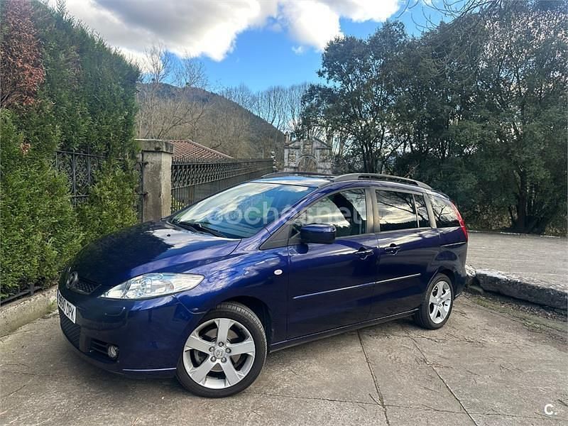Azul Usado 2005 Mazda 5 Sportive Monovolumen | 4490 € (Buen precio) - Imagen 1/4