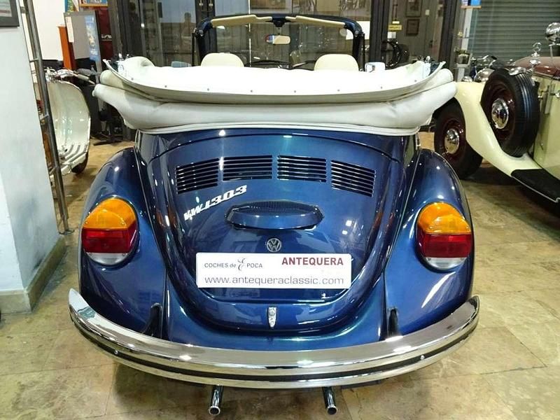 Usado VW Beetle Cabriolet Karmann 50 CV (36 kW) 1976 Azul Descapotable