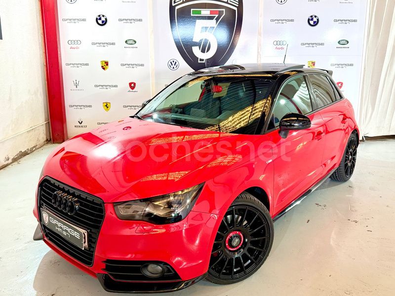 Rojo Usado 2014 Audi A1 Sportback Ambition Utilitario | 16.999 € (Precio justo) - Imagen 1/4