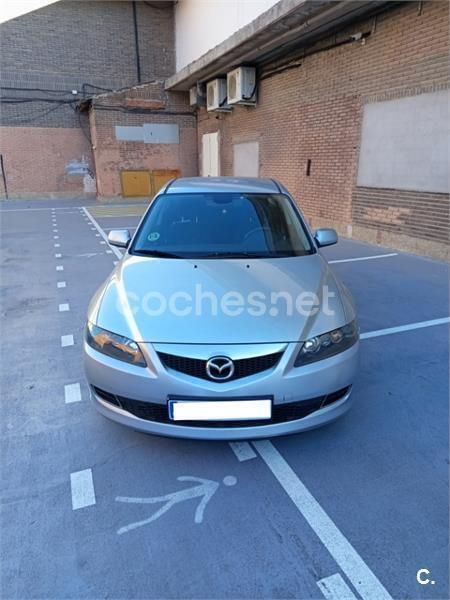 Gris / plata Usado 2007 Mazda 6 Active Berlina | 4200 € - Imagen 1/4