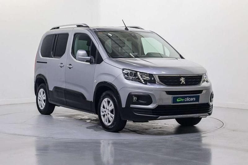 Usado Peugeot Rifter Allure 131 CV (96 kW) 2019 Gris Monovolumen