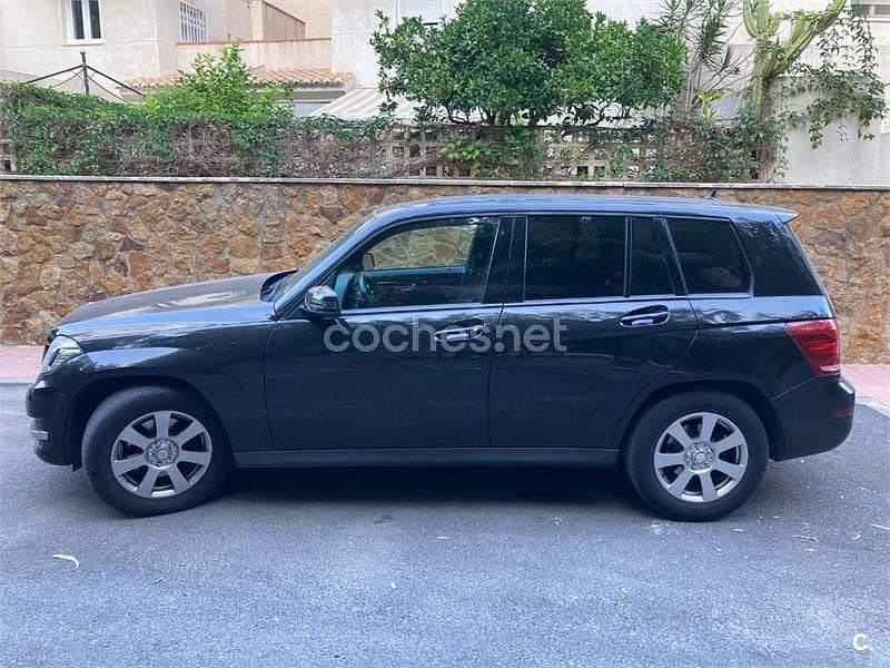 Usado Mercedes GLK220 170 CV (125 kW) 2014 Negro SUV