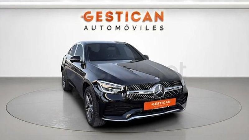 Usado Mercedes GLC300e 320 CV (235 kW) 2022 Negro Coupe