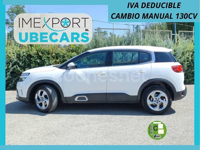 Blanco Usado 2022 Citroën C5 Aircross Feel SUV | 15.900 € (Precio justo) - Imagen 1/4