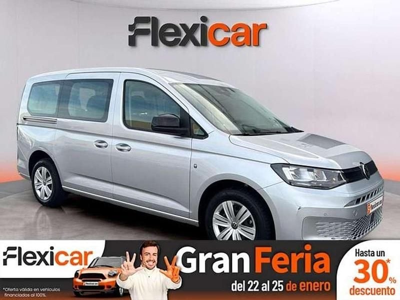 Gris Usado 2024 VW Caddy Maxi Monovolumen | 26.490 € (Precio justo) - Imagen 1/4
