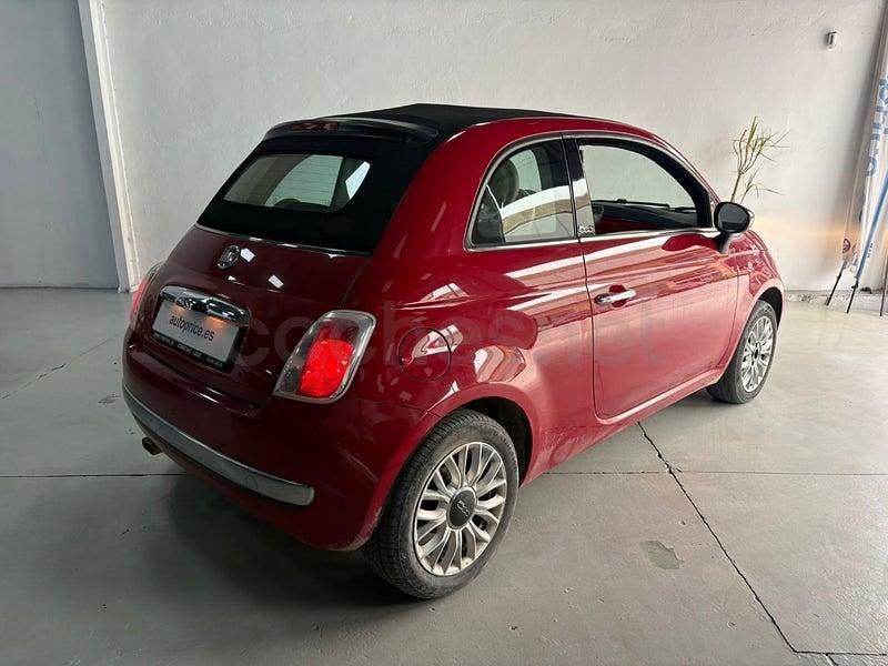 Usado Fiat 500C 69 CV (50 kW) 2015 Rojo Descapotable