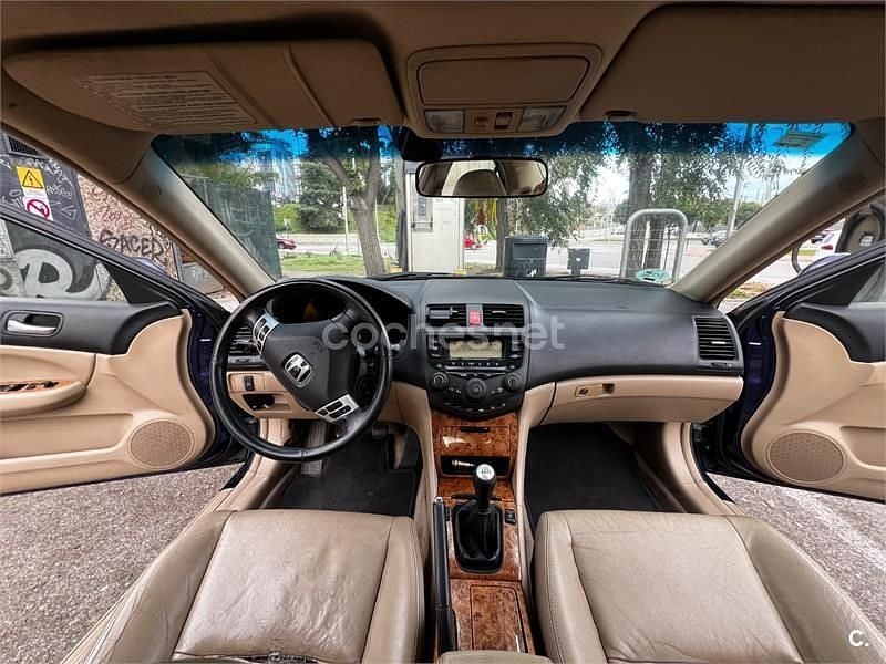 Usado Honda Accord Executive 190 CV (139 kW) 2004 Azul Berlina