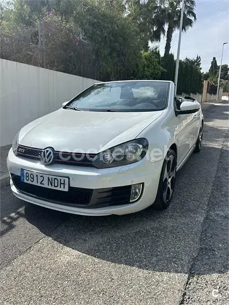 Usado VW Golf Cabriolet GTI 210 CV (154 kW) 2014 Blanco Descapotable