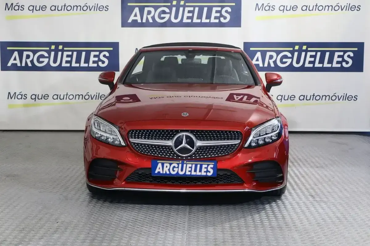 Usado Mercedes 200 AMG line 197 CV (144 kW) 2020 Rojo Descapotable