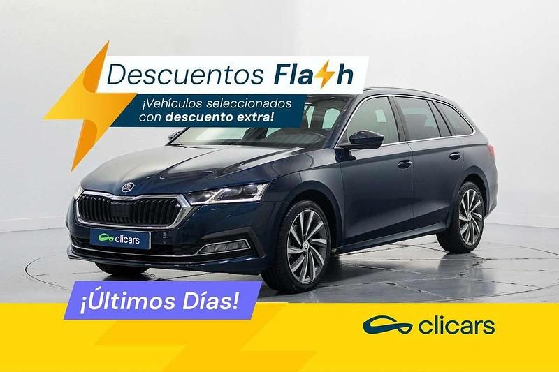Azul Usado 2021 Skoda Octavia Style Familiar | 17.690 € (Super precio) - Imagen 1/4