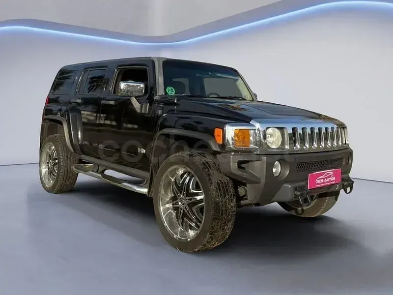 Usado Hummer H3 220 CV (161 kW) 2007 Negro SUV