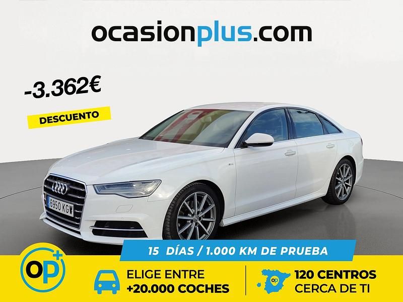Blanco Usado 2018 Audi A6 S-Line Berlina | 25.990 € (Precio justo) - Imagen 1/4