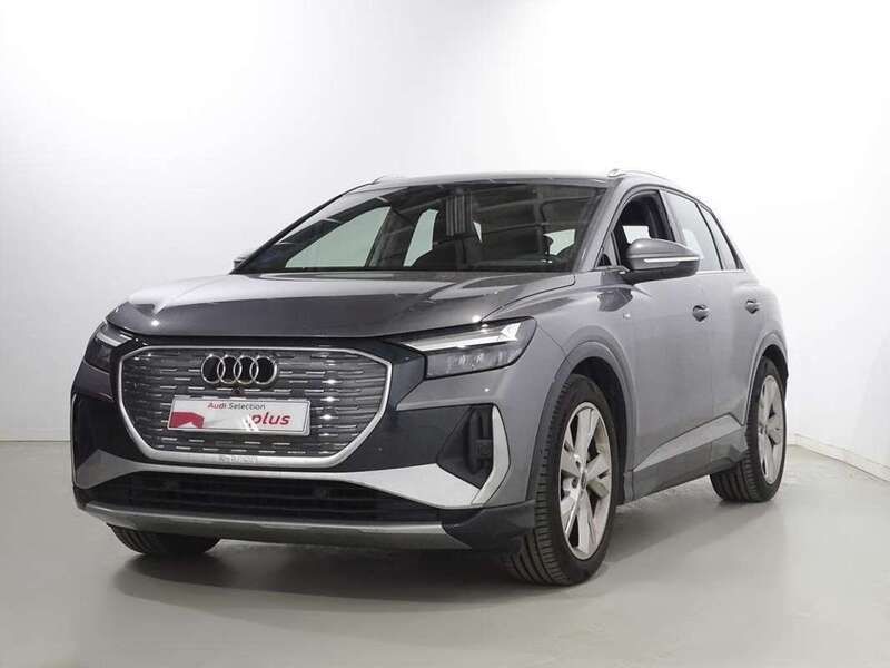 Gris Usado 2023 Audi Q4 e-tron S-Line SUV | 42.400 € (Precio justo) - Imagen 1/4