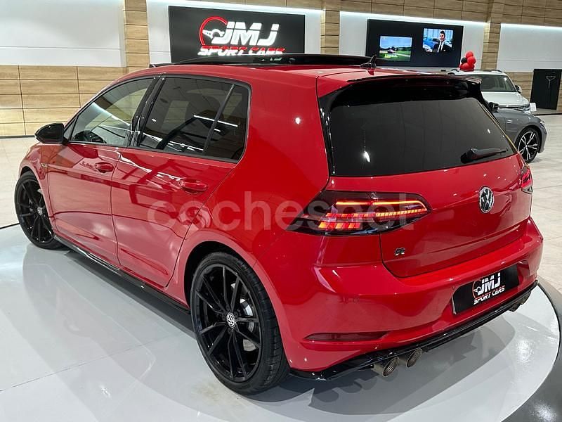 Usado VW Golf VII R 300 CV (220 kW) 2019 Rojo Berlina