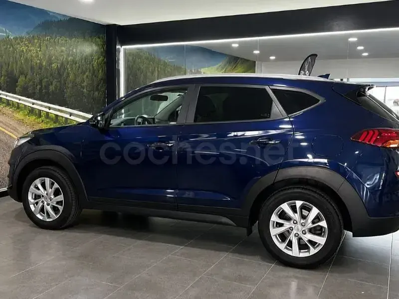Usado Hyundai Tucson 132 CV (97 kW) 2019 Azul SUV