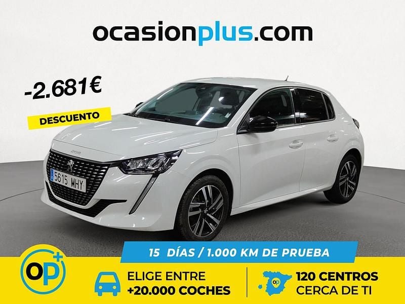 Usado Peugeot 208 Allure 100 CV (73 kW) 2023 Blanco Utilitario