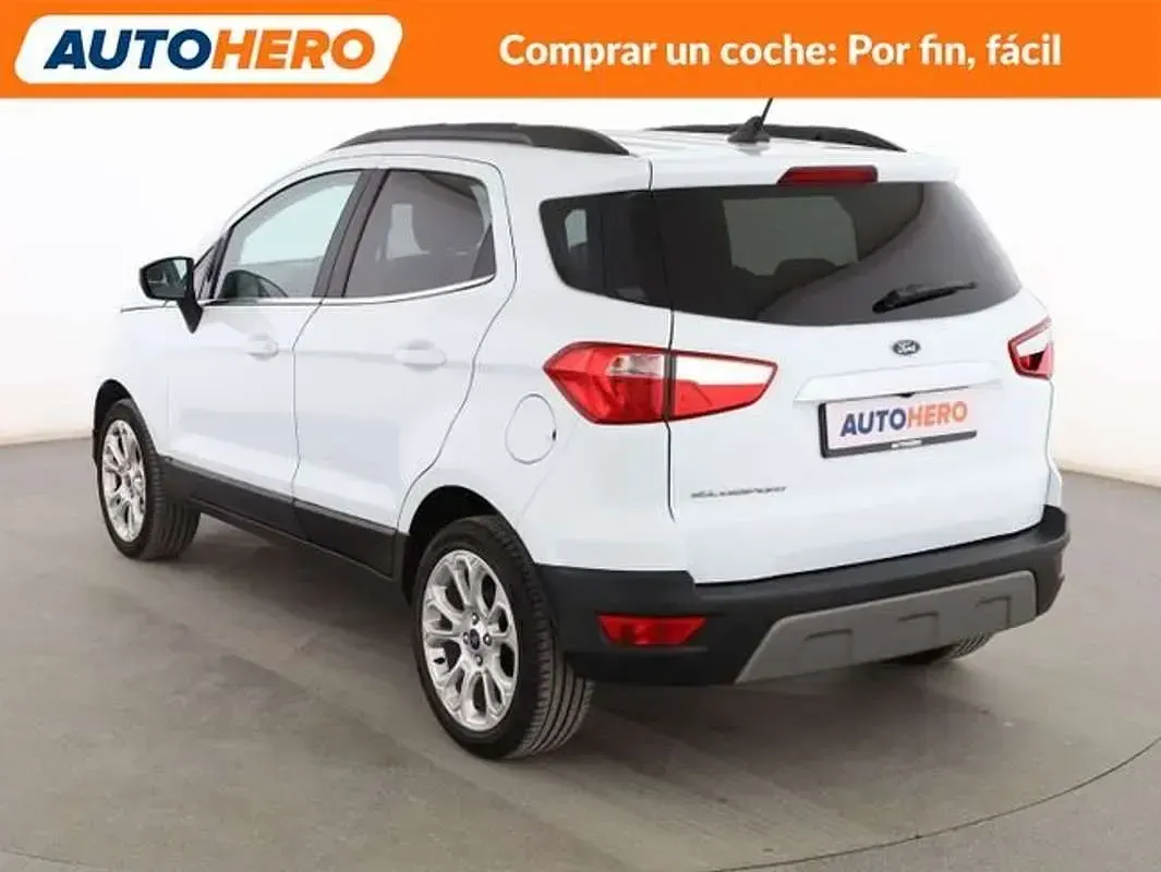 Usado Ford Ecosport Titanium 125 CV (91 kW) 2021 Blanco SUV