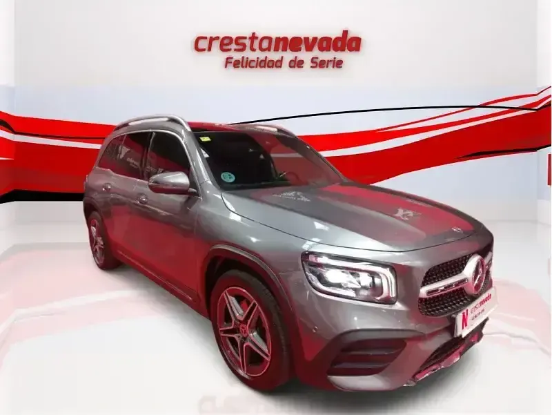 Usado Mercedes GLB200 150 CV (110 kW) 2020 Gris SUV