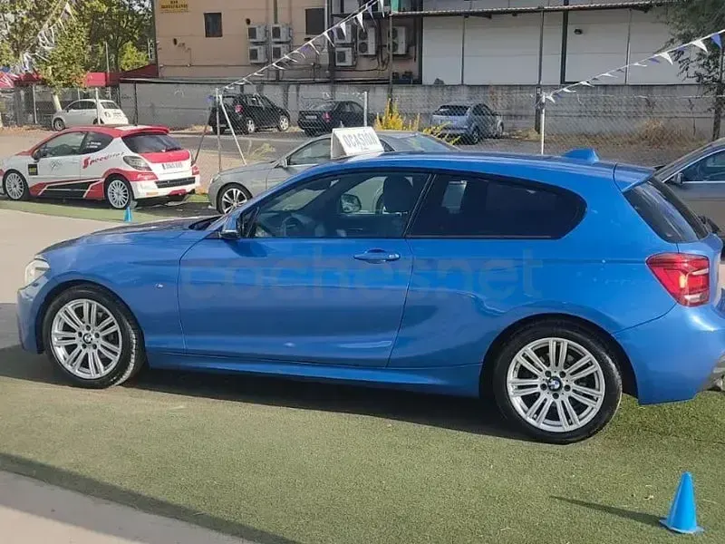 Usado BMW 116 116 CV (85 kW) 2014 Azul Utilitario