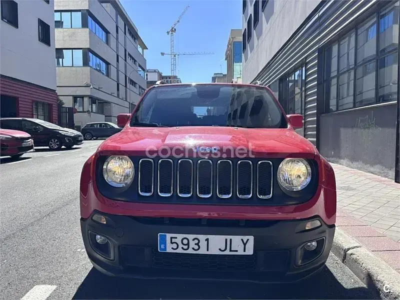 Usado Jeep Renegade Longitude 120 CV (88 kW) 2016 Rojo SUV