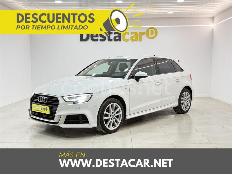 Blanco Usado 2020 Audi A3 Sportback S-Line Berlina | 18.890 € (Precio justo) - Imagen 1/4