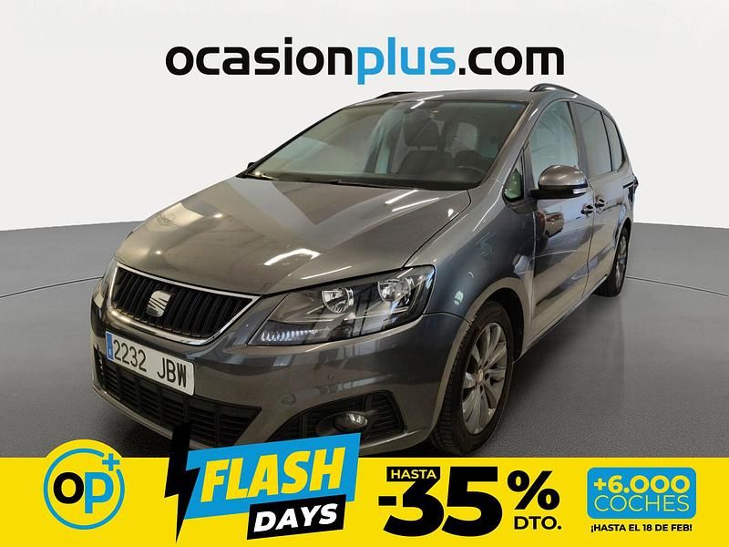 Usado Seat Alhambra Ecomotive 140 CV (102 kW) 2014 Gris Monovolumen