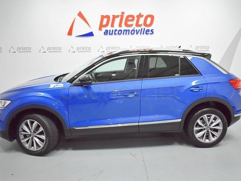 Usado VW T-Roc Advance 115 CV (84 kW) 2021 Azul SUV