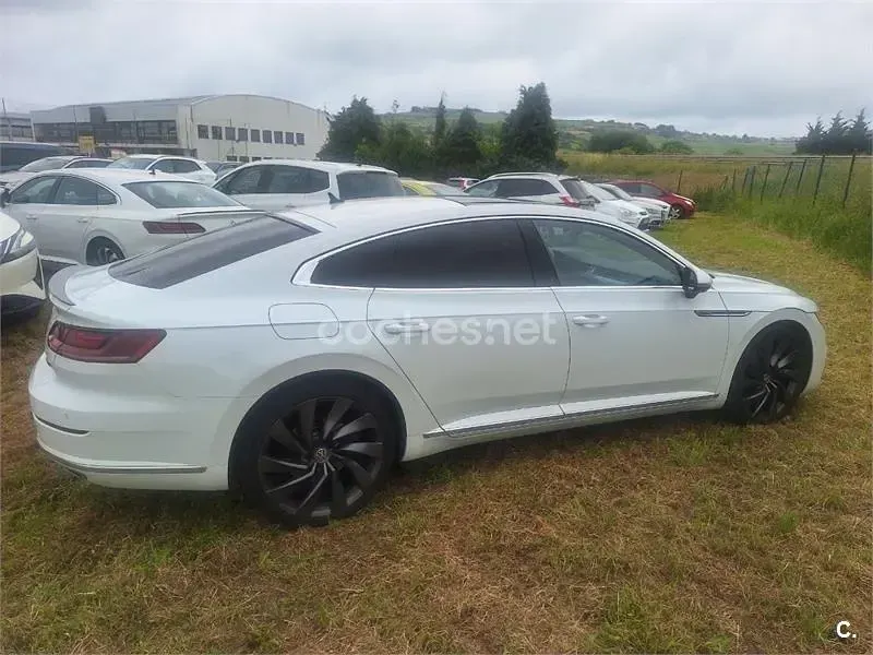 Usado VW Arteon R-line 239 CV (175 kW) 2018 Blanco Utilitario