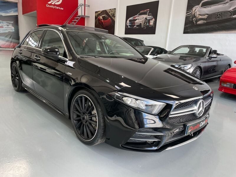 Usado Mercedes A35 AMG AMG 306 CV (225 kW) 2021 Negro Berlina