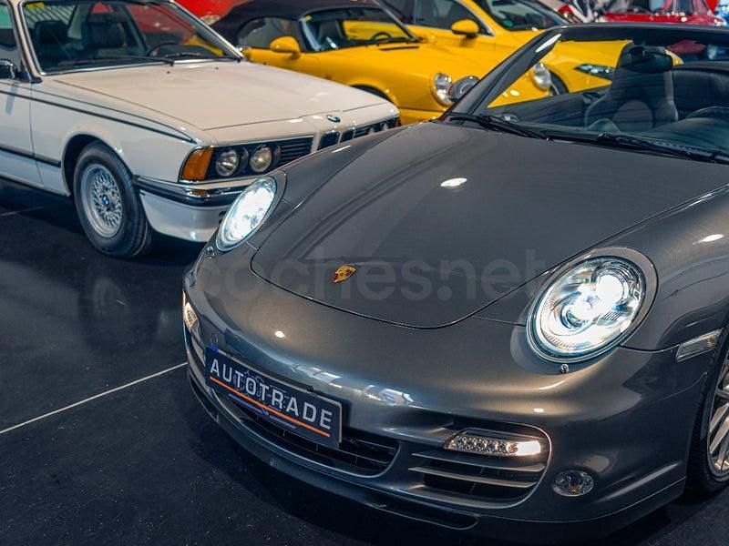Usado Porsche 911 Turbo Cabriolet 480 CV (353 kW) 2009 Gris / plata Descapotable