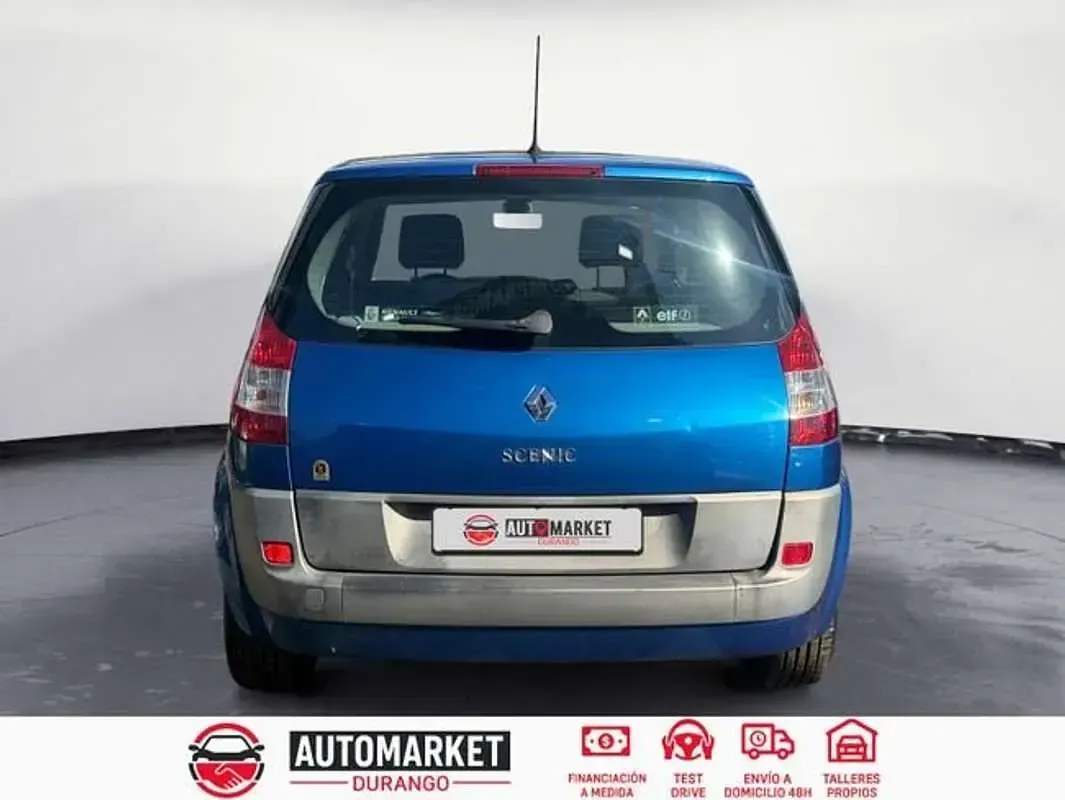 Usado Renault Scénic II Dynamique 111 CV (81 kW) 2006 Azul Monovolumen