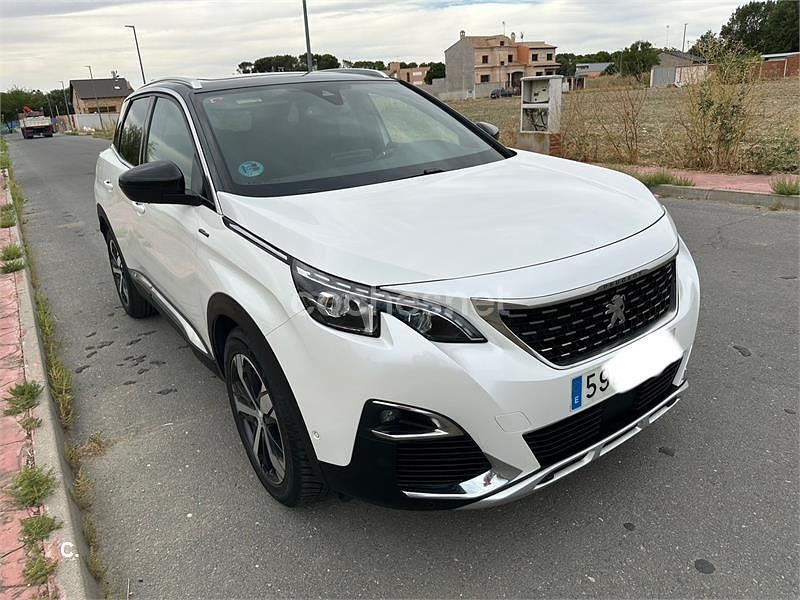 Blanco Usado 2017 Peugeot 3008 GT-line SUV | 13.950 € (Precio justo) - Imagen 1/4