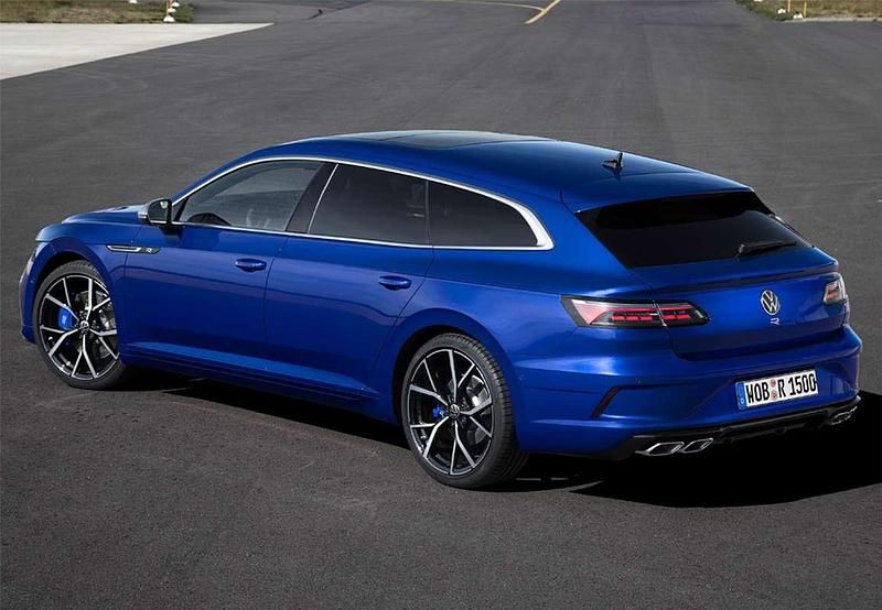 Usado VW Arteon R-line 150 CV (110 kW) 2021 Negro Familiar