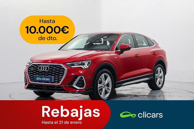 Rojo Usado 2022 Audi Q3 Sportback S-Line SUV | 32.990 € (Buen precio) - Imagen 1/4