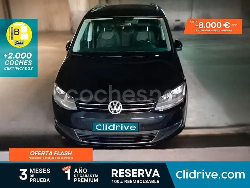 Usado VW Sharan Sport 177 CV (130 kW) 2012 Negro Monovolumen