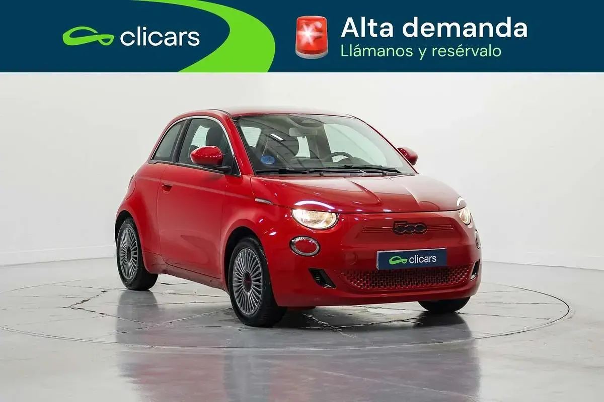 Usado Fiat 500e Red 69 kW (95 CV) 2021 Rojo Utilitario