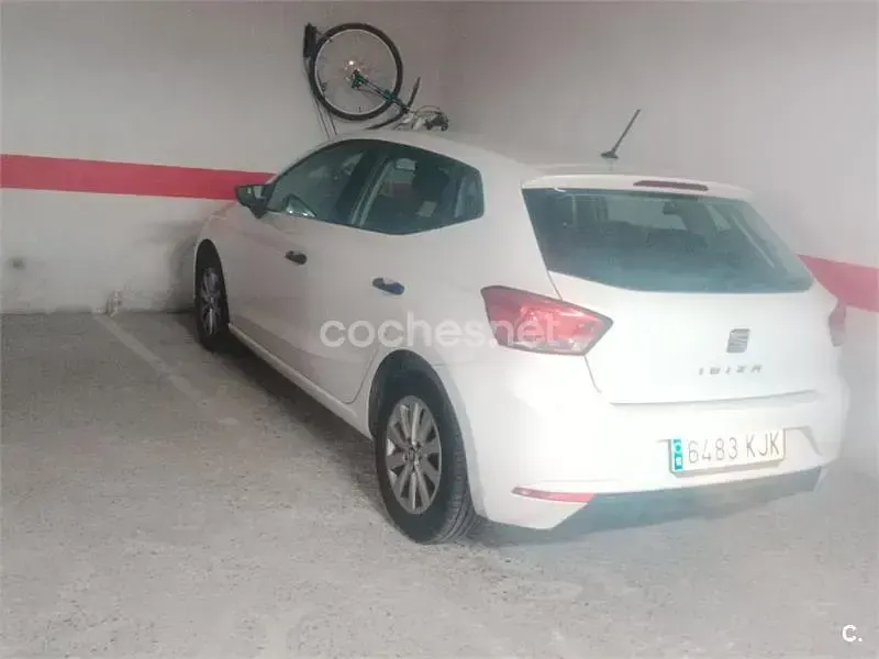 Usado Seat Ibiza Style 75 CV (55 kW) 2018 Blanco Utilitario