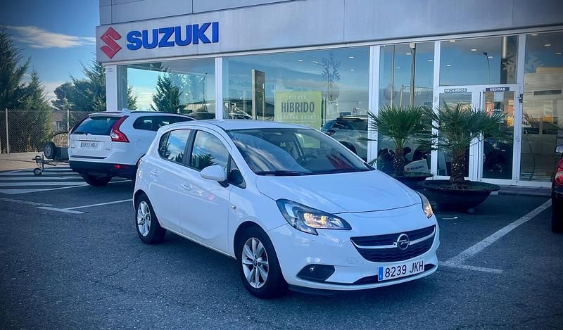 Usado Opel Corsa Selective 90 CV (66 kW) 2015 Blanco Berlina