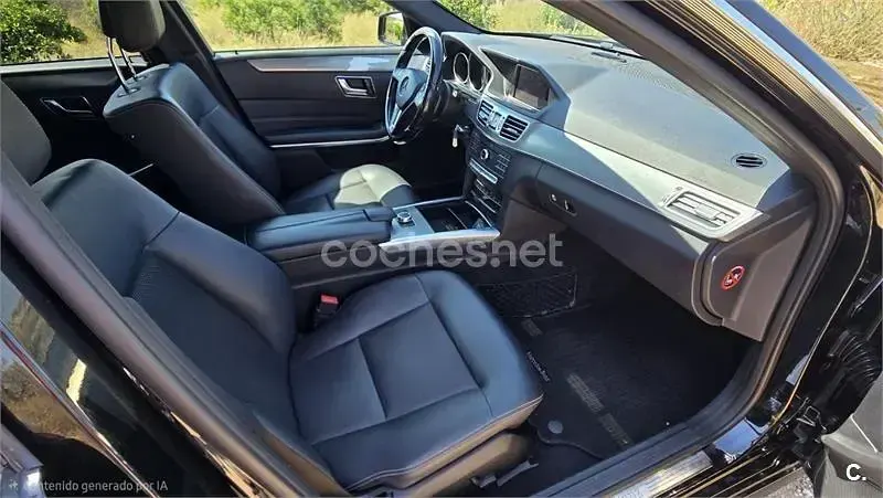 Usado Mercedes E220 Elegance 170 CV (125 kW) 2017 Negro Familiar