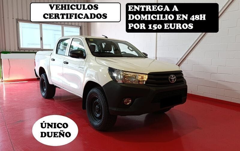 Blanco Usado 2020 Toyota HiLux Recogida | 20.248 € (Super precio) - Imagen 1/4