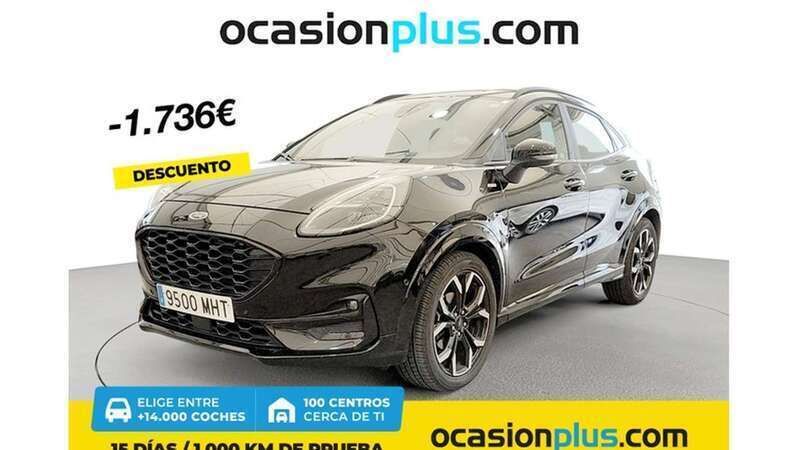 Negro Usado 2023 Ford Puma ST-Line X SUV | 17.364 € (Buen precio) - Imagen 1/4