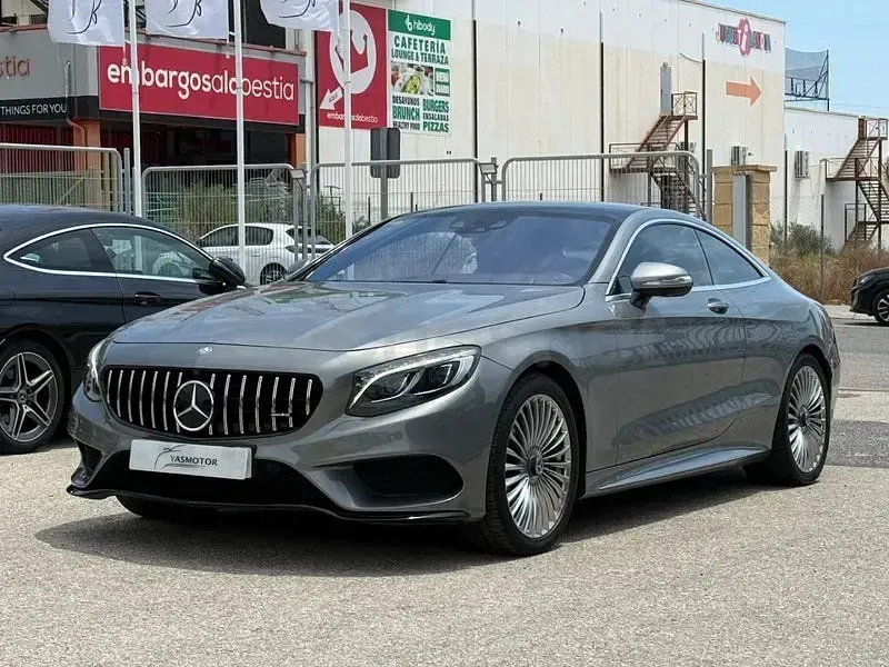 Usado Mercedes S500 455 CV (334 kW) 2014 Gris / plata Berlina