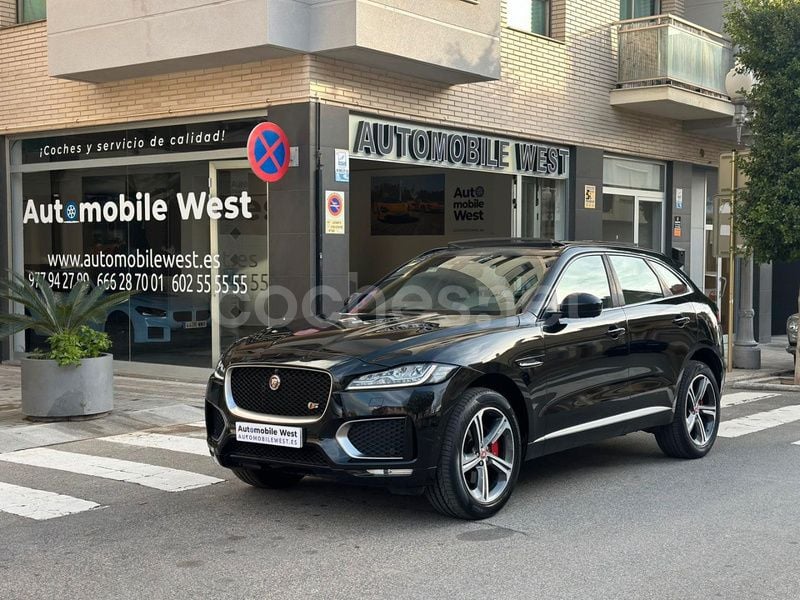 Negro Usado 2016 Jaguar F-Pace Pure SUV | 23.000 € (Precio justo) - Imagen 1/4