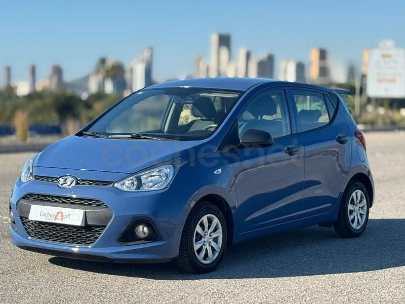 Usado Hyundai i10 GO! 66 CV (48 kW) 2016 Azul Utilitario