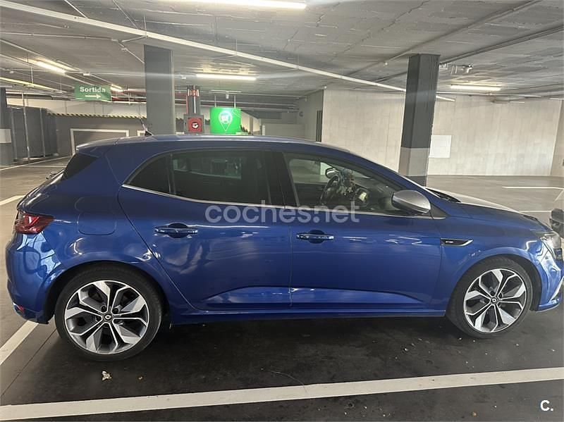 Usado Renault Mégane GT Line GT-Line 110 CV (80 kW) 2016 Azul Berlina